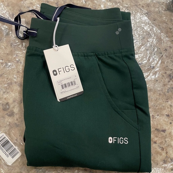 Figs Pants - Figs British Racing Green Zamora Jogger Pants